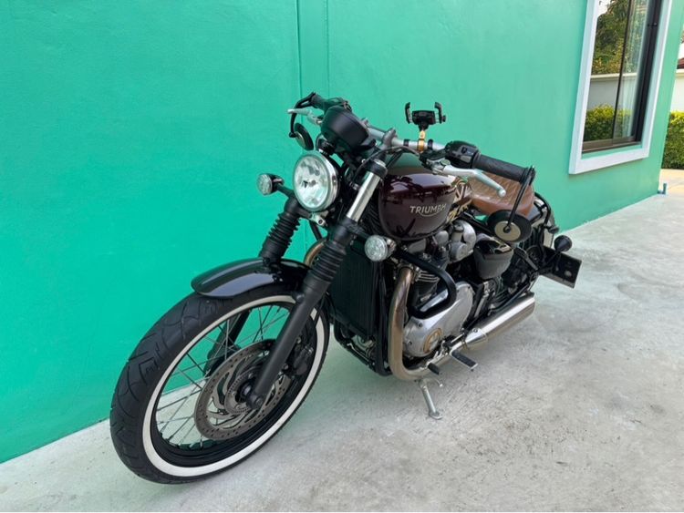 Triumph bobber สีแดงเชอรี่ ปี2017  รูปที่ 17