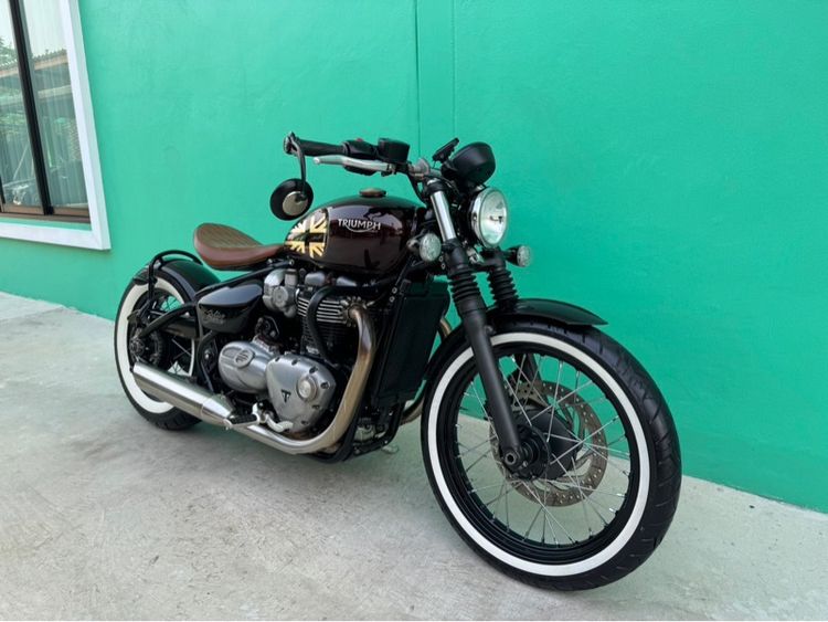 Triumph bobber สีแดงเชอรี่ ปี2017  รูปที่ 2