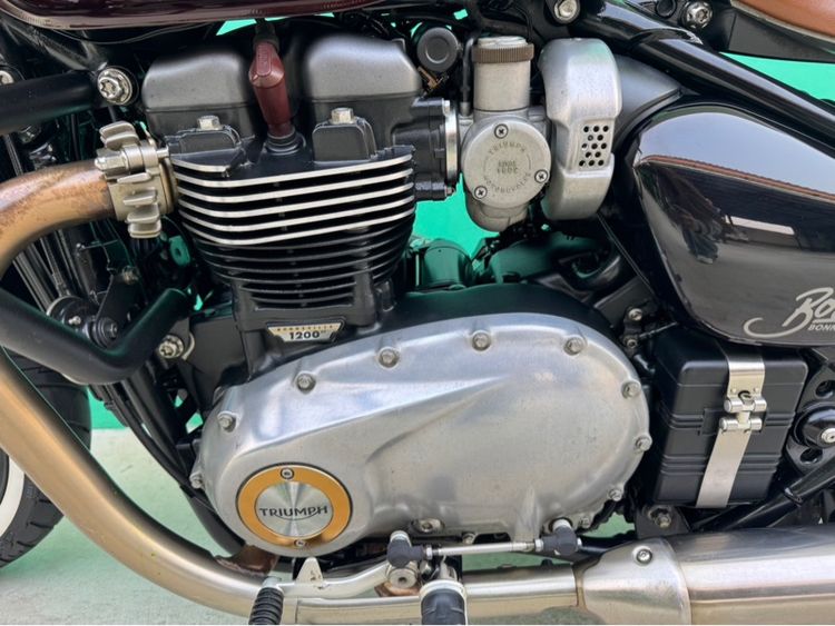 Triumph bobber สีแดงเชอรี่ ปี2017  รูปที่ 15