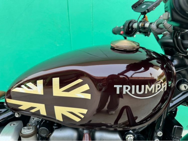 Triumph bobber สีแดงเชอรี่ ปี2017  รูปที่ 4