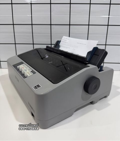 ปริ้นเตอร์EPSON LQ-310 พร้อมใช้งาน ปริ้นใบเสร็จ พิมพ์กระดาษต่อเนื่อง ✅ กระดาษลอกลาย  รูปที่ 3
