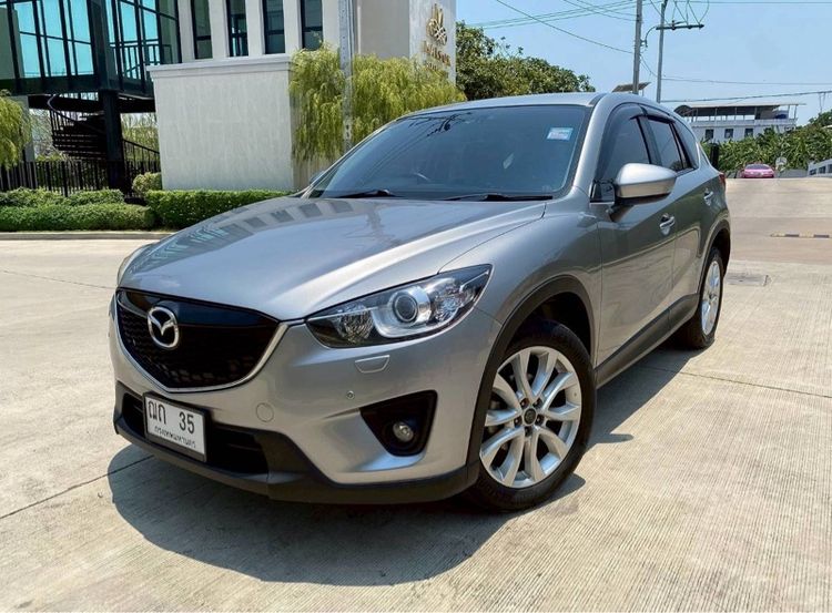 Mazda CX-5 2015 2.2 XDL 4WD Utility-car ดีเซล ไม่ติดแก๊ส เกียร์อัตโนมัติ เทา รูปที่ 3
