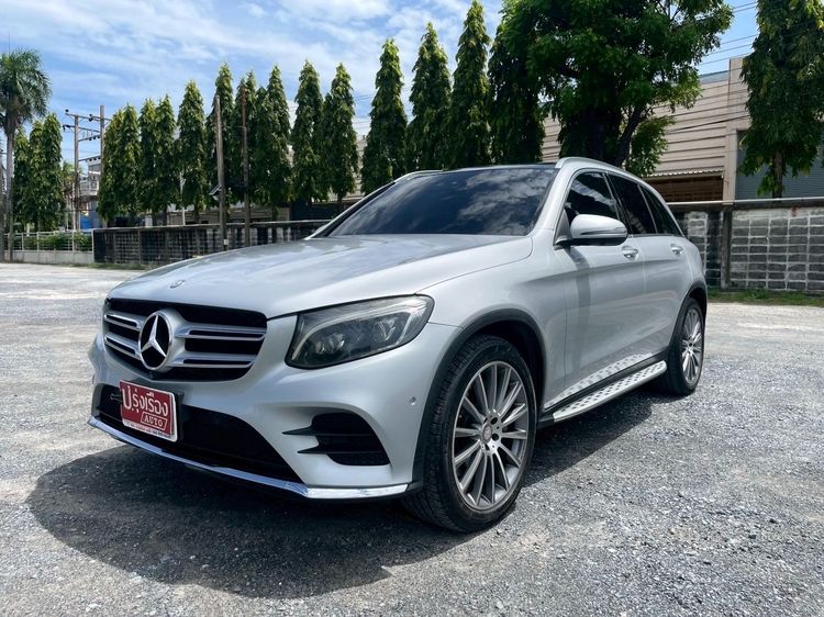 Mercedes-Benz GLC-Class 2017 GLC250d Utility-car ดีเซล ไม่ติดแก๊ส เกียร์อัตโนมัติ เทา