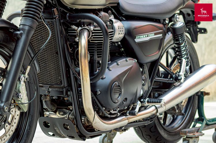 Triumph​ Streettwin900 ปี​2020 เจ้าของเดียว วิ่ง6,900Km. ใหม่มาก รูปที่ 10