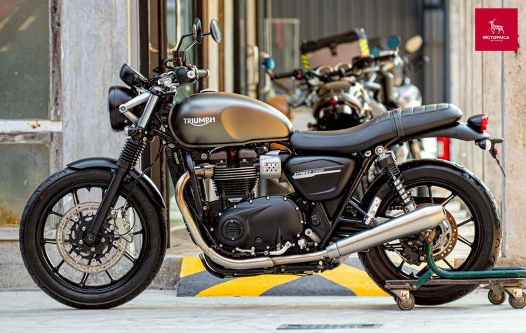 Triumph​ Streettwin900 ปี​2020 เจ้าของเดียว วิ่ง6,900Km. ใหม่มาก รูปที่ 3