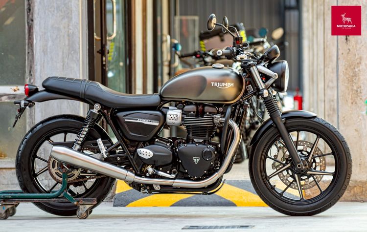 Triumph​ Streettwin900 ปี​2020 เจ้าของเดียว วิ่ง6,900Km. ใหม่มาก รูปที่ 2