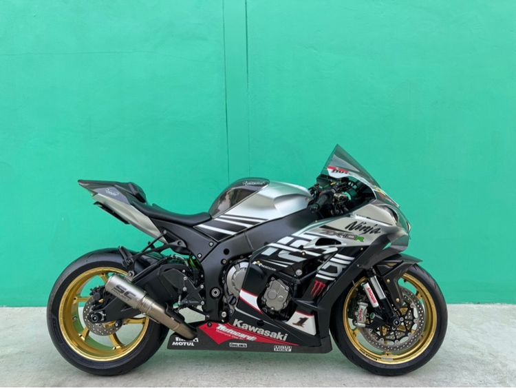 Kawasaki ZX-10R สีเทาดำ ปี2017 ล้อOZแท้