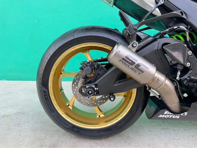 Kawasaki ZX-10R สีเทาดำ ปี2017 ล้อOZแท้ รูปที่ 11