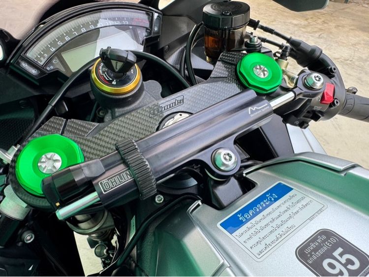 Kawasaki ZX-10R สีเทาดำ ปี2017 ล้อOZแท้ รูปที่ 14