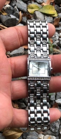 Julius นาฬิกาข้อมือผู้หญิง JA-648 สายสแตนเลส หน้าปัดสี่้หลี่ยม แบรนด์เกาหลี รูปที่ 2