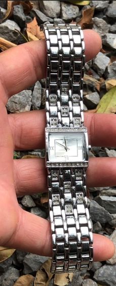 Julius นาฬิกาข้อมือผู้หญิง JA-648 สายสแตนเลส หน้าปัดสี่้หลี่ยม แบรนด์เกาหลี รูปที่ 7