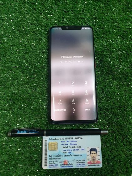 Huawei Mate 20 Pro ติดรหัสล็อคหน้าจอจอแท้เดิมติดเครื่องฝาหลังร้าวนิดนึง ปุ่มกดใช้ได้ทุกปุ่ม สนใจนัดรับได้ที่ถนนจตุโชติเขตสายไหม รูปที่ 4