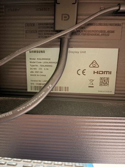 จอ Monitor Samsung 34 นิ้ว รูปที่ 5