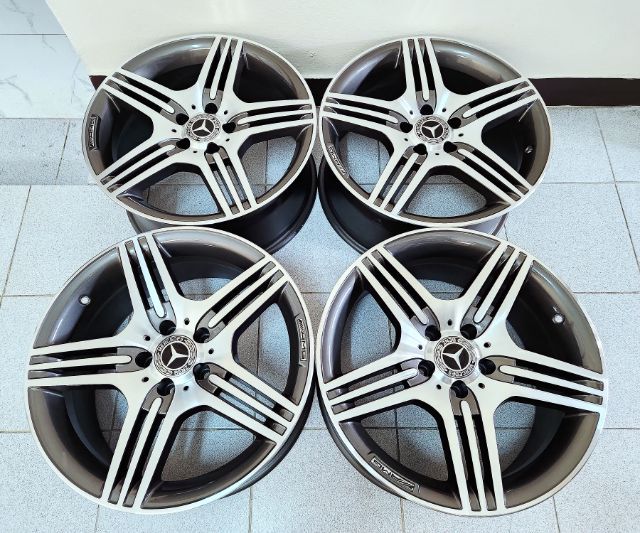 ล้อ AMG Benz ST7 ขอบ18 สีทูโทนเงาตาแตก 5รู112 กว้าง8.5 ET35 สภาพใหม่กริ้บๆ ใส่ตรงรุ่น Benz และใส่รถรุ่นอื่นๆถามได้ครับ
พร้อมเปลี่ยน ถ่วงล้อ