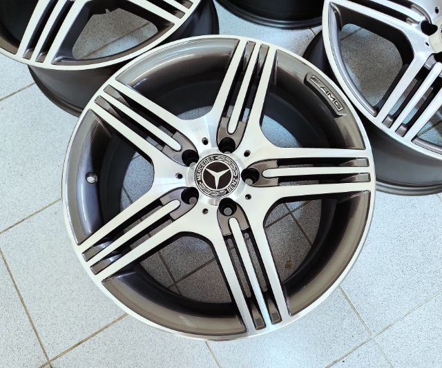 ล้อ AMG Benz ST7 ขอบ18 สีทูโทนเงาตาแตก 5รู112 กว้าง8.5 ET35 สภาพใหม่กริ้บๆ ใส่ตรงรุ่น Benz และใส่รถรุ่นอื่นๆถามได้ครับ
พร้อมเปลี่ยน ถ่วงล้อ รูปที่ 4