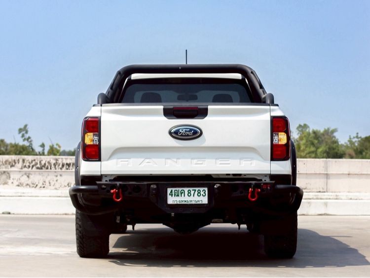 Ford Ranger 2023 2.0 Hi-Rider XL+ Pickup ดีเซล ไม่ติดแก๊ส เกียร์ธรรมดา ขาว รูปที่ 2