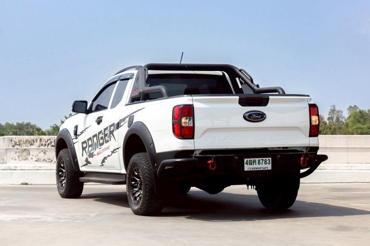 Ford Ranger 2023 2.0 Hi-Rider XL+ Pickup ดีเซล ไม่ติดแก๊ส เกียร์ธรรมดา ขาว รูปที่ 4