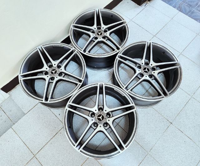 ล้อ AMG Benz ลายตัวท็อป63 ขอบ18 สีทูโทนเงาตาแตก 5รู112 กว้าง8.5 ET45 สภาพใหม่กริ้บๆ ใส่ตรงรุ่น Benz และใส่รถรุ่นอื่นๆถามได้ครับ
พร้อมเปลี่ยน รูปที่ 4