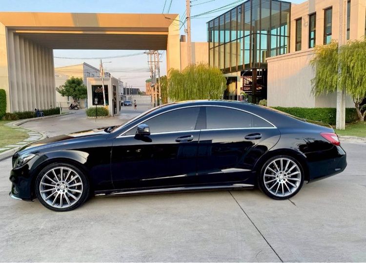 Mercedes-Benz CLS-Class 2015 CLS250 CDI Sedan ดีเซล ไม่ติดแก๊ส เกียร์อัตโนมัติ ดำ รูปที่ 4