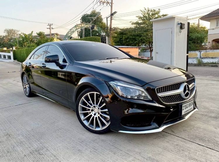 Mercedes-Benz CLS-Class 2015 CLS250 CDI Sedan ดีเซล ไม่ติดแก๊ส เกียร์อัตโนมัติ ดำ