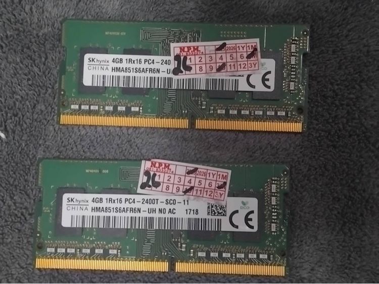 Ram DDR4. Note Book  4GB รูปที่ 2