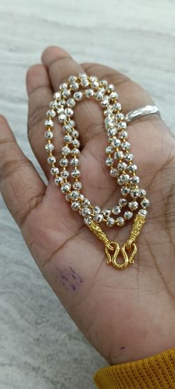 สร้อยคอทองคำขาวงานจิวเวอร์รี่ใส่อาบน้ำได้ รูปที่ 8