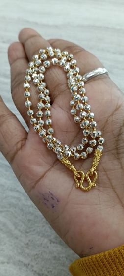 สร้อยคอทองคำขาวงานจิวเวอร์รี่ใส่อาบน้ำได้ รูปที่ 5