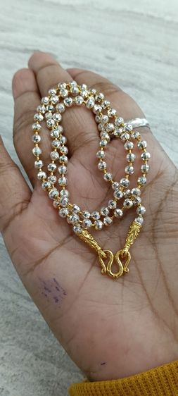 สร้อยคอทองคำขาวงานจิวเวอร์รี่ใส่อาบน้ำได้ รูปที่ 4