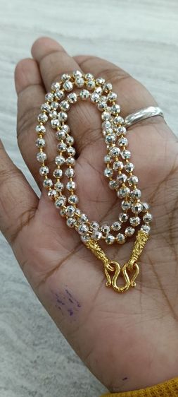 สร้อยคอทองคำขาวงานจิวเวอร์รี่ใส่อาบน้ำได้ รูปที่ 11