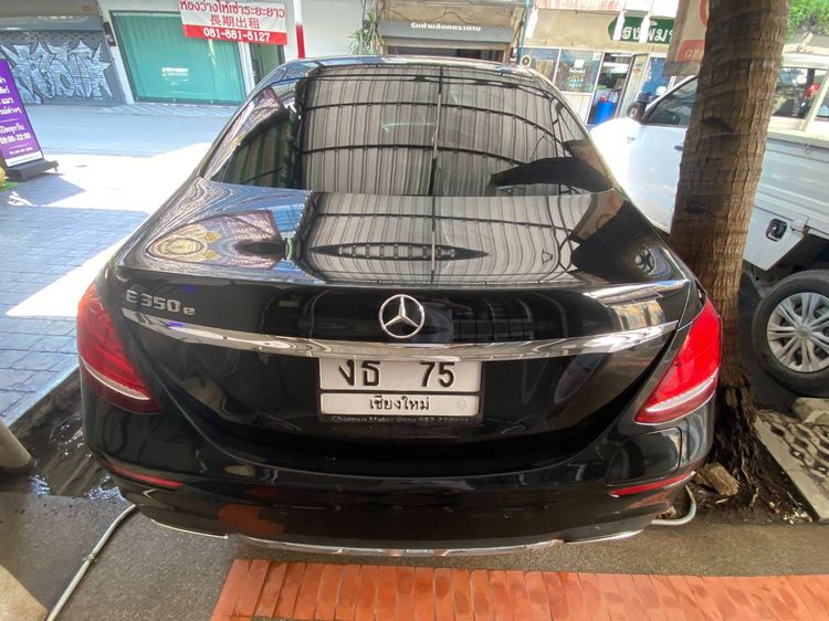 Mercedes-Benz E-Class 2017 E350 AMG Sedan ปลั๊กอินไฮบริด (PHEV) ดำ รูปที่ 2