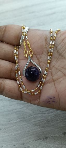 จี้หินอเมทิสแท้พร้อมสร้อยคอใส่อาบน้ำได้ รูปที่ 16