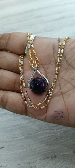 จี้หินอเมทิสแท้พร้อมสร้อยคอใส่อาบน้ำได้ รูปที่ 14