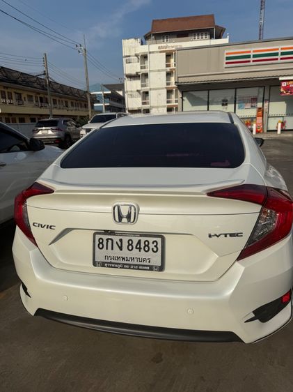 Honda Civic 2018 1.8 EL i-VTEC Sedan เบนซิน ไม่ติดแก๊ส เกียร์อัตโนมัติ ขาว รูปที่ 2