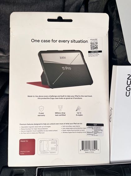 ZUGU case IPAD PRO 11 M4 2024,M5 2025) สภาพเหมือนใหม่ รูปที่ 2