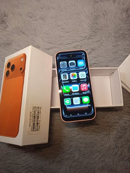 iPhone17จิ๋วมากมีเคสใสให้ รูปที่ 4