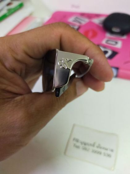 แว่นกันแดด Ck  Calvin Kiein  ck2042S ขนาด 54 18 กว้าง 132 ม. ของแท้ ทรงสวย เท่ห์ๆ   รูปที่ 6