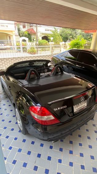 Mercedes-Benz SLK-Class 2005 SLK200 Sedan เบนซิน ไม่ติดแก๊ส เกียร์อัตโนมัติ ดำ รูปที่ 4
