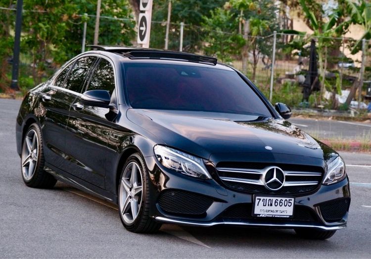 รถ Mercedes-Benz C-Class C300 สี ดำ