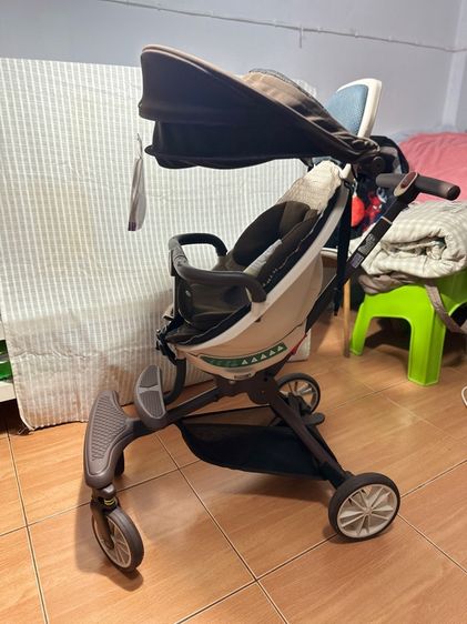 COCOGU รถเข็นปรับหมุนที่นั่งได้ พร้อมปรับเอนได้ถึง 5 ระดับ รุ่น V18 รูปที่ 5