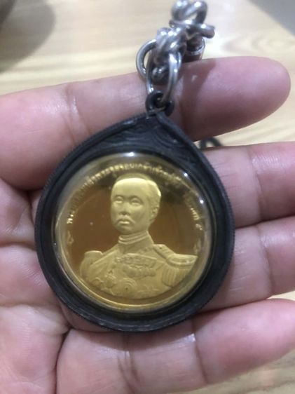 เหรียญกรมหลวงชุมพรหลังร.5 เลี่ยมเงิน รูปที่ 2