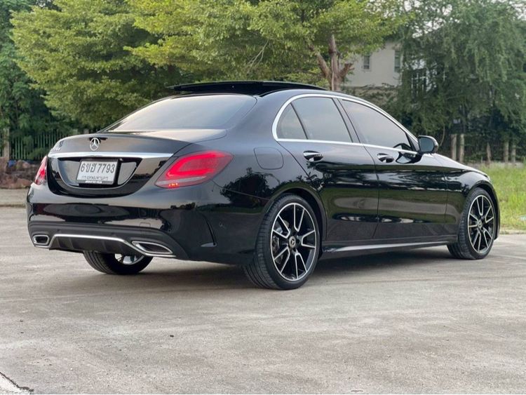 Mercedes-Benz C-Class 2020 C220 Sedan ดีเซล ไม่ติดแก๊ส เกียร์อัตโนมัติ ดำ รูปที่ 4