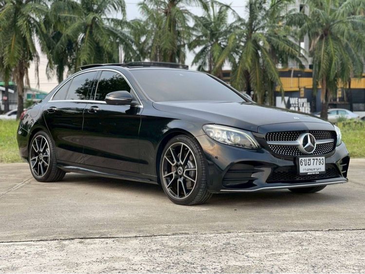 รถ Mercedes-Benz C-Class C220 สี ดำ