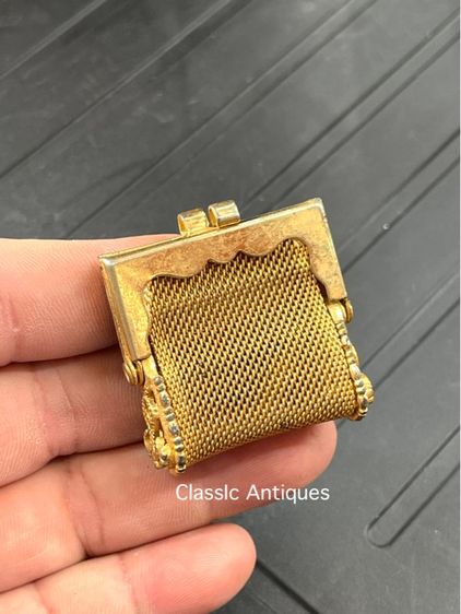 กระเป๋าจิ๋ว กะไหล่ทองเก่าสะสม