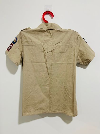 เสื้อ SCOUTMASTER 💯 size วัดจริงขนาด อก 19 ยาว 25 นิ้ว สภาพใหม่มาก อาร์มสวย ดีเทลสวย หายากน่าสะสมครับ รูปที่ 8