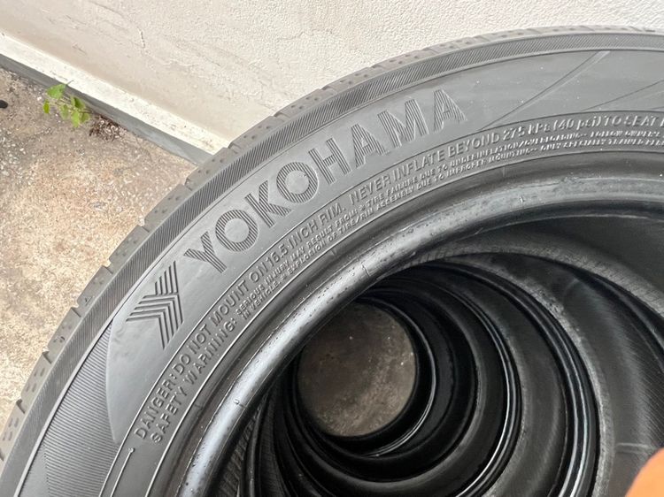 ยาง Yokohama BluEarth A 185 55 16 ปี22 เส้น 500 บาท สภาพดี รูปที่ 5