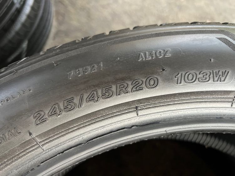 ยาง Bridgestone Alanza001 245 45 20 ปี22 คู่ 1500 บาท RunFlat รูปที่ 5