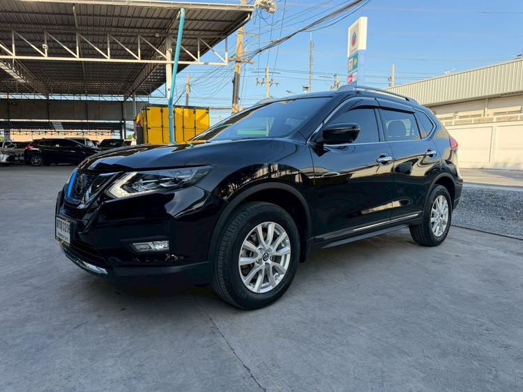 Nissan X-Trail 2019 2.0 V Hybrid 4WD Sedan ไฮบริด ไม่ติดแก๊ส เกียร์อัตโนมัติ ดำ รูปที่ 2