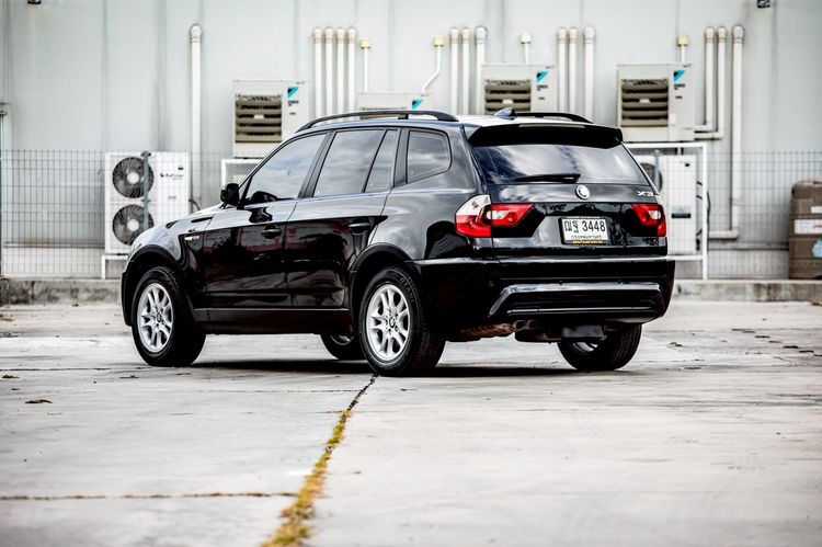 BMW X3 2007 2.5 xDrive25i 4WD Utility-car เบนซิน LPG เกียร์อัตโนมัติ ดำ รูปที่ 4