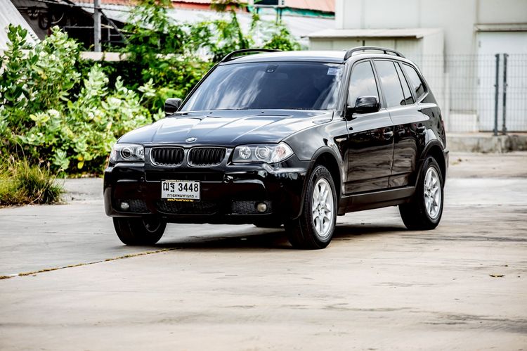 รถ BMW X3 2.5 xDrive25i 4WD สี ดำ