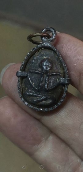 พระปิดตา​ เนื้อตะกั่วเก่าไม่ทราบที่